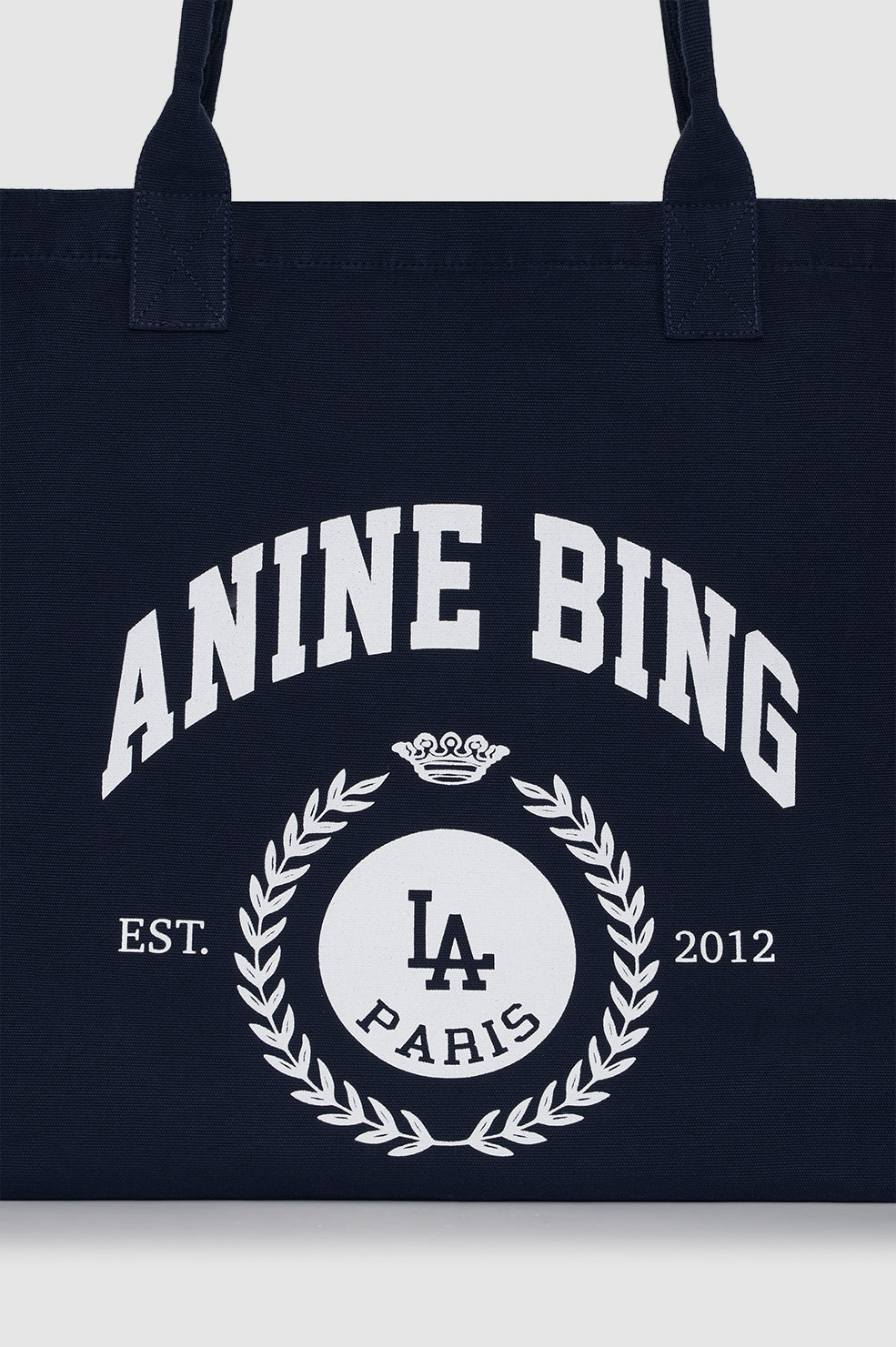 Leo Denim Tote - Shadow Blue View 5