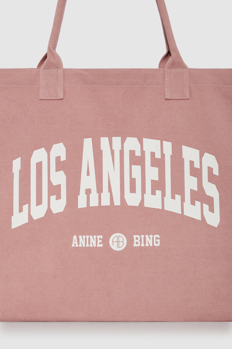 Leo Canvas Tote Collegiate - Fig View 4