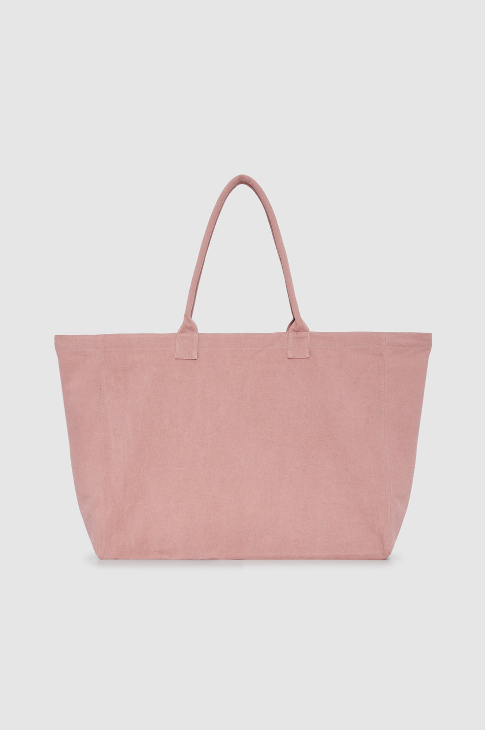 Leo Canvas Tote Collegiate - Fig View 2