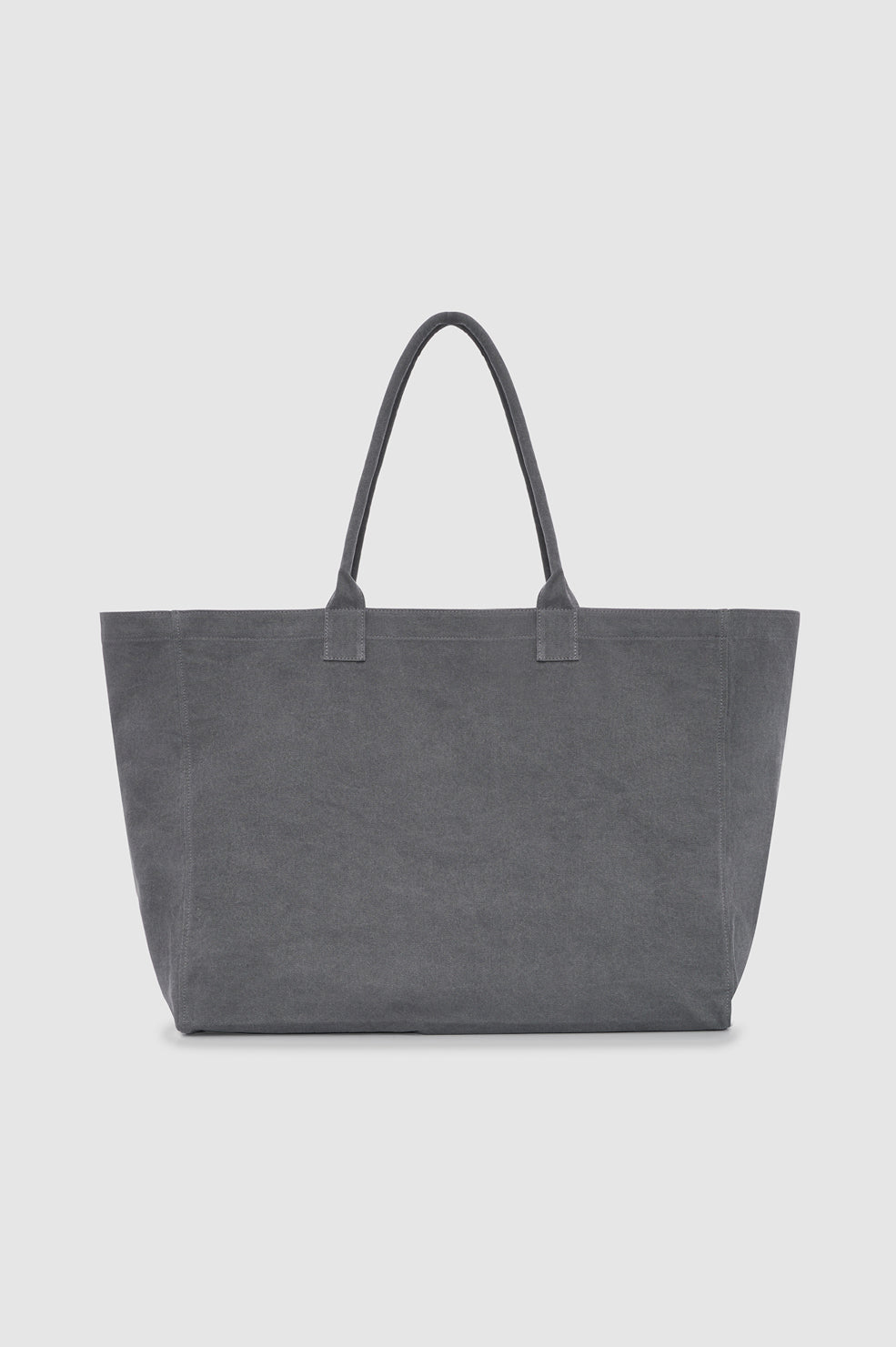 Leo Canvas Tote Collegiate - Fig View 2