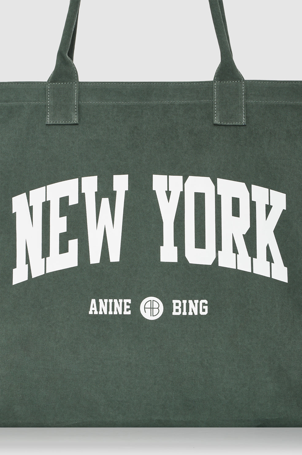 Leo Canvas Tote Collegiate - Fig View 4