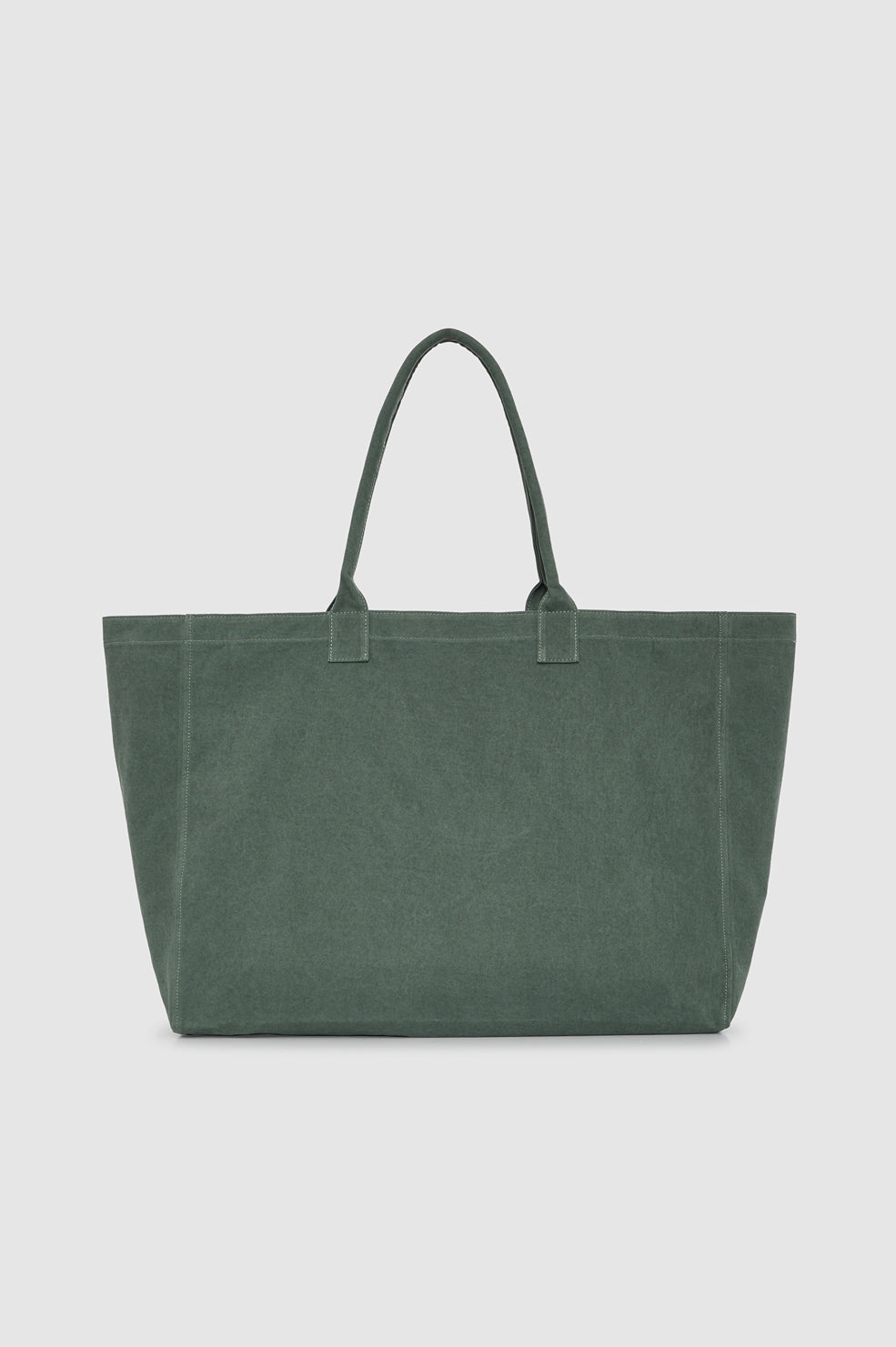 Leo Canvas Tote Collegiate - Fig View 2