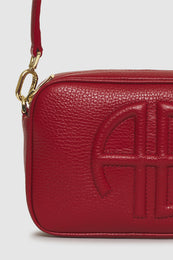 ANINE BING Lili Bag - Red Pebbled