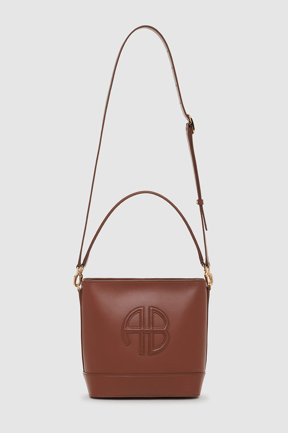 Lili Bucket Bag - Cognac View 3