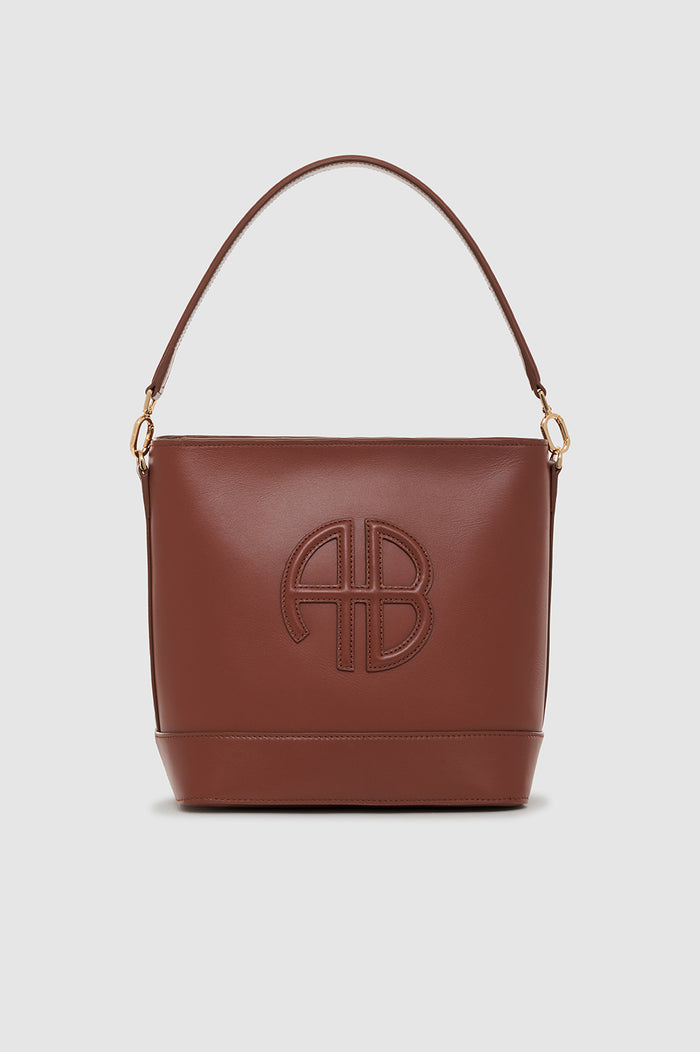 ANINE BING Lili Bucket Bag - Cognac