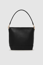ANINE BING Lili Bucket Bag - Black - Back View 