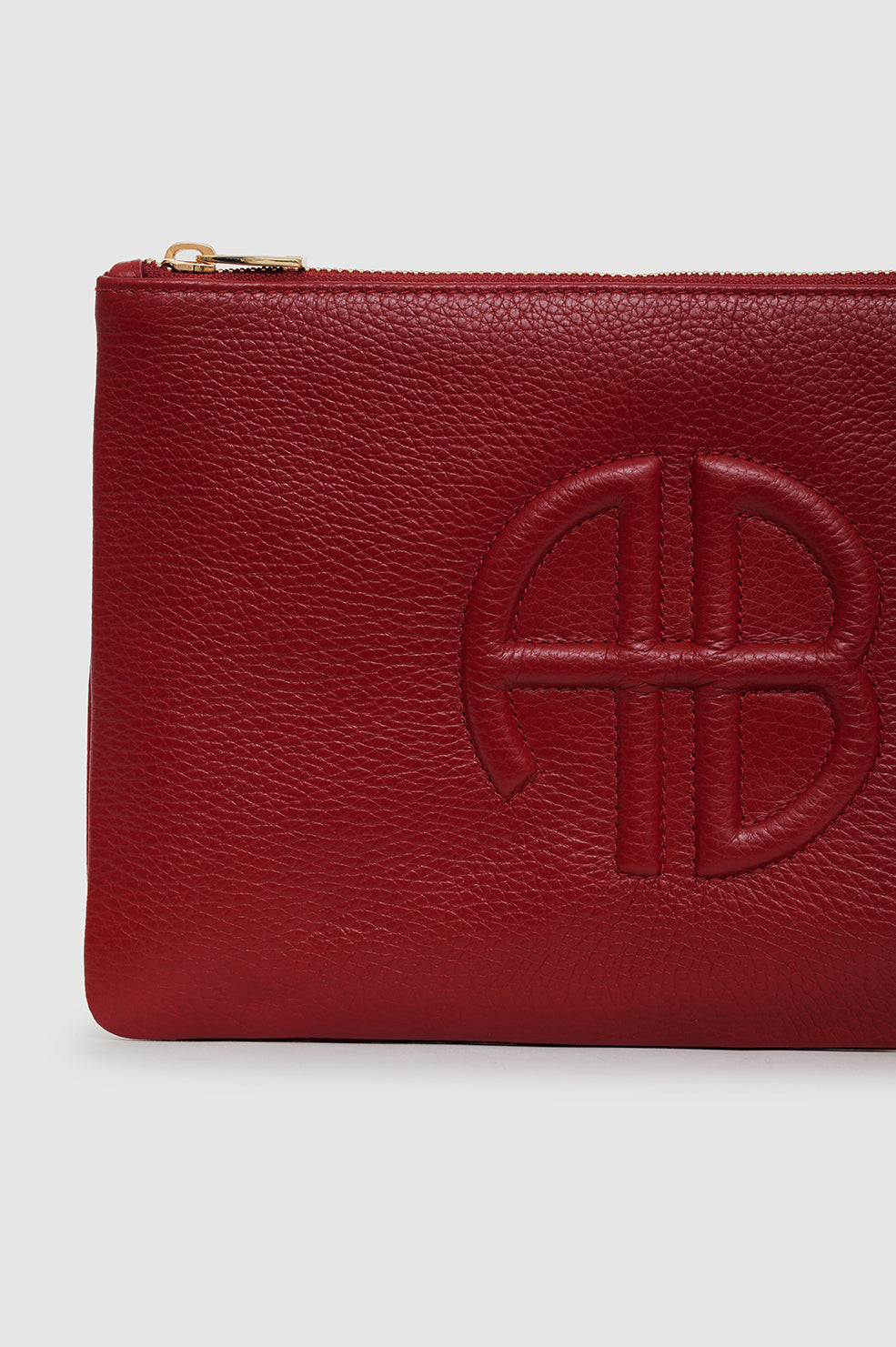 Lili Pouch - Black Pebbled View 6