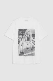 ANINE BING Lili Tee AB X DK X Brigitte Bardot - Ivory