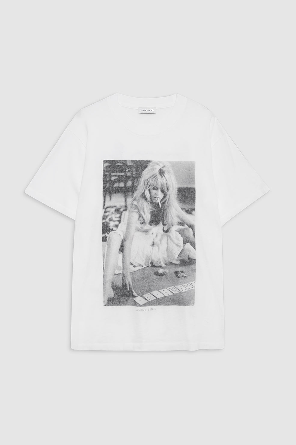 ANINE BING Lili Tee AB X DK X Brigitte Bardot - Ivory