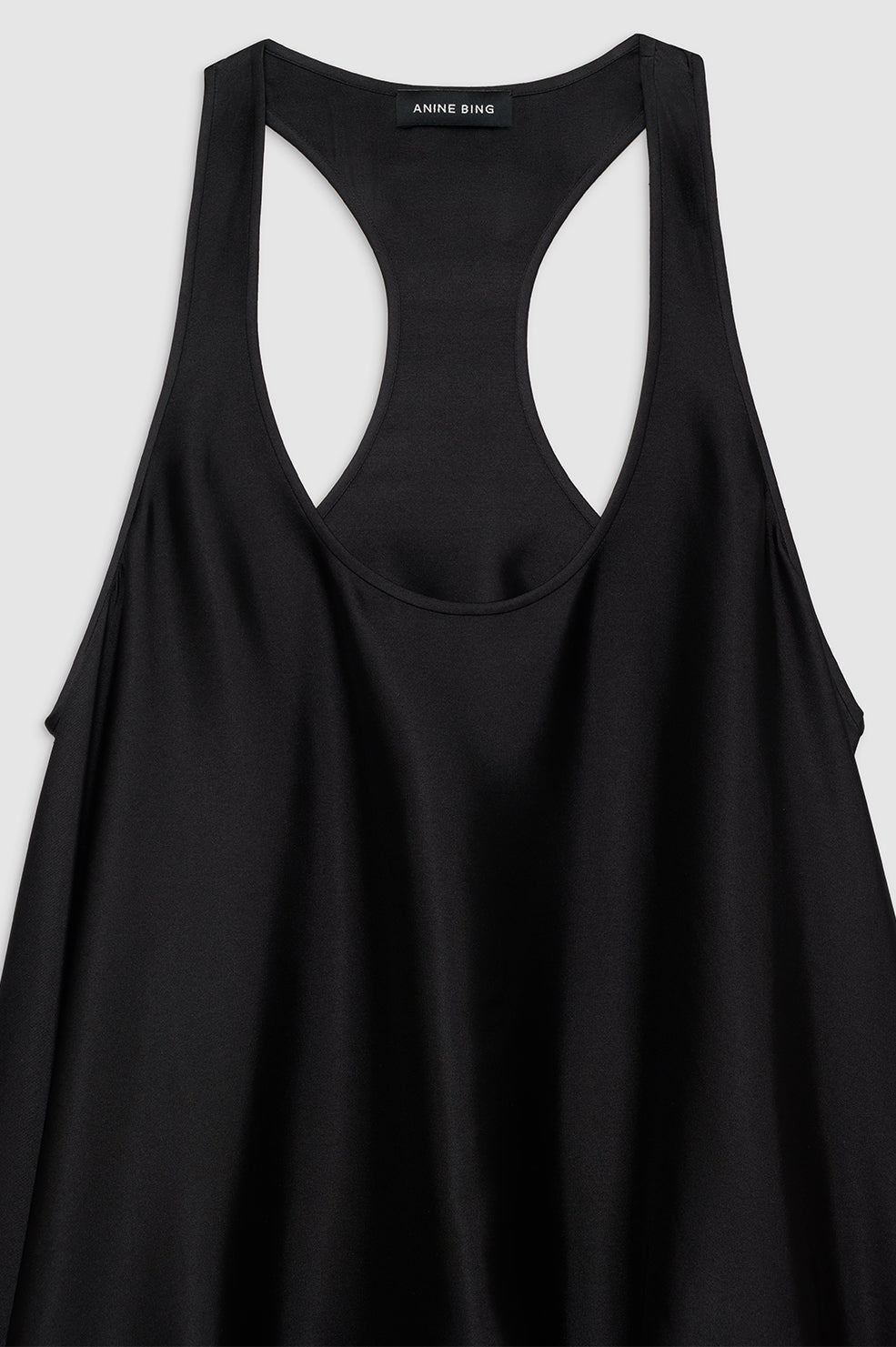 ANINE BING Lilith Dress - Black - Detail View 