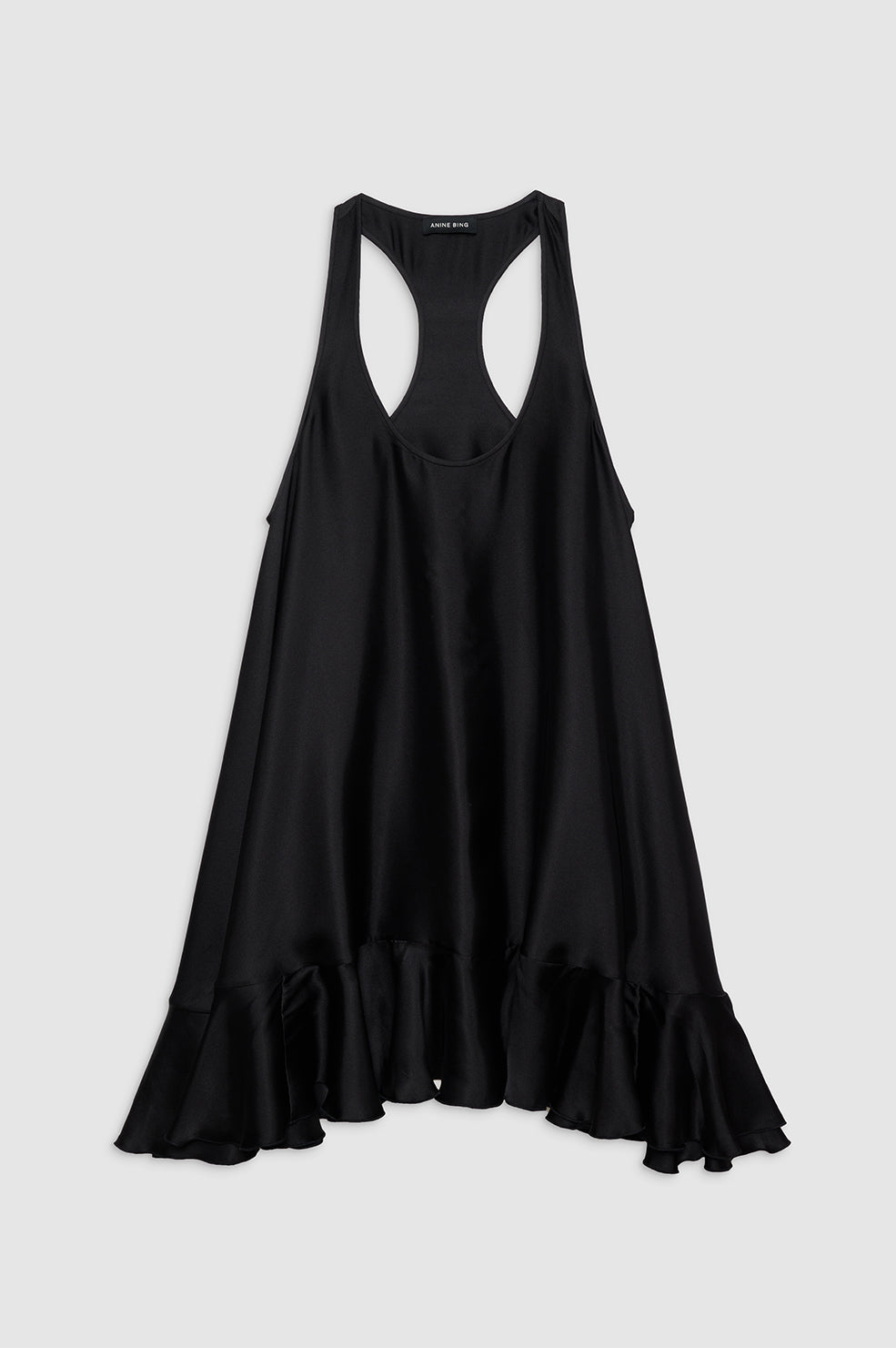 featured-img|ANINE BING Lilith Dress - Black - Front View 