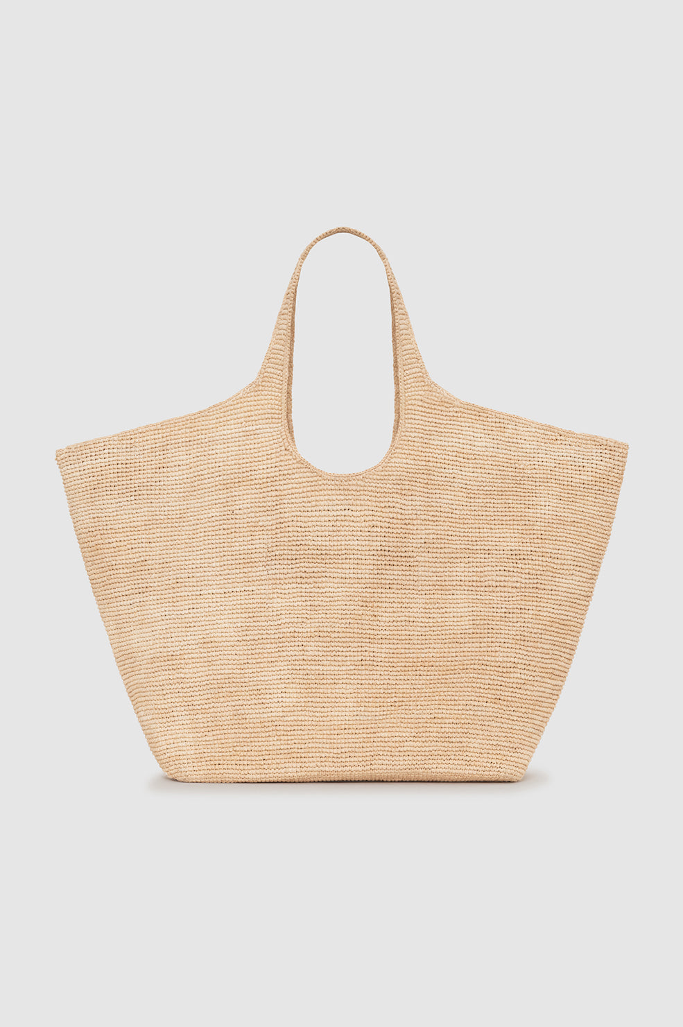 Lili Tote Raffia - Dark Brown View 3