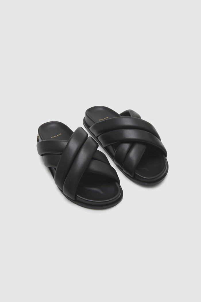 ANINE BING Lizzie Slides - Black