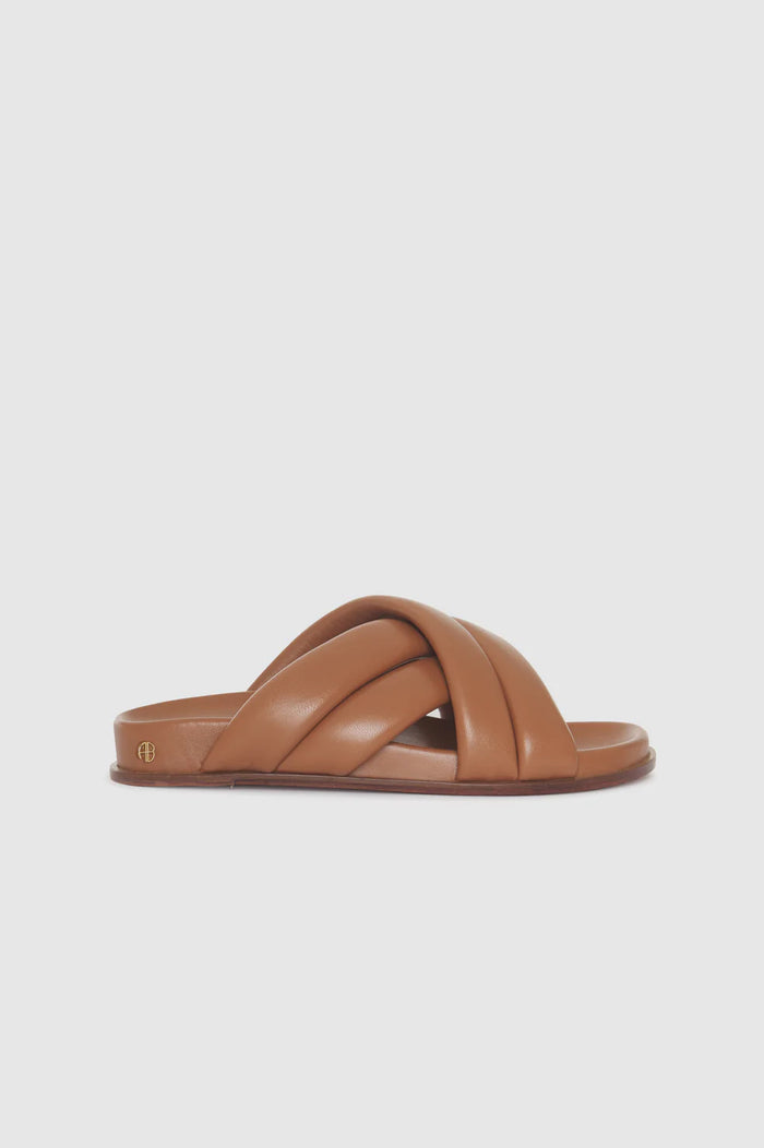 ANINE BING Lizzie Slides - Cognac