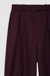 ANINE BING Lou Trouser - Bordeaux