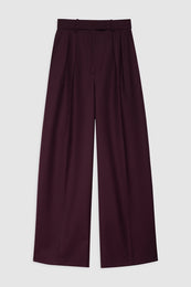 ANINE BING Lou Trouser - Bordeaux