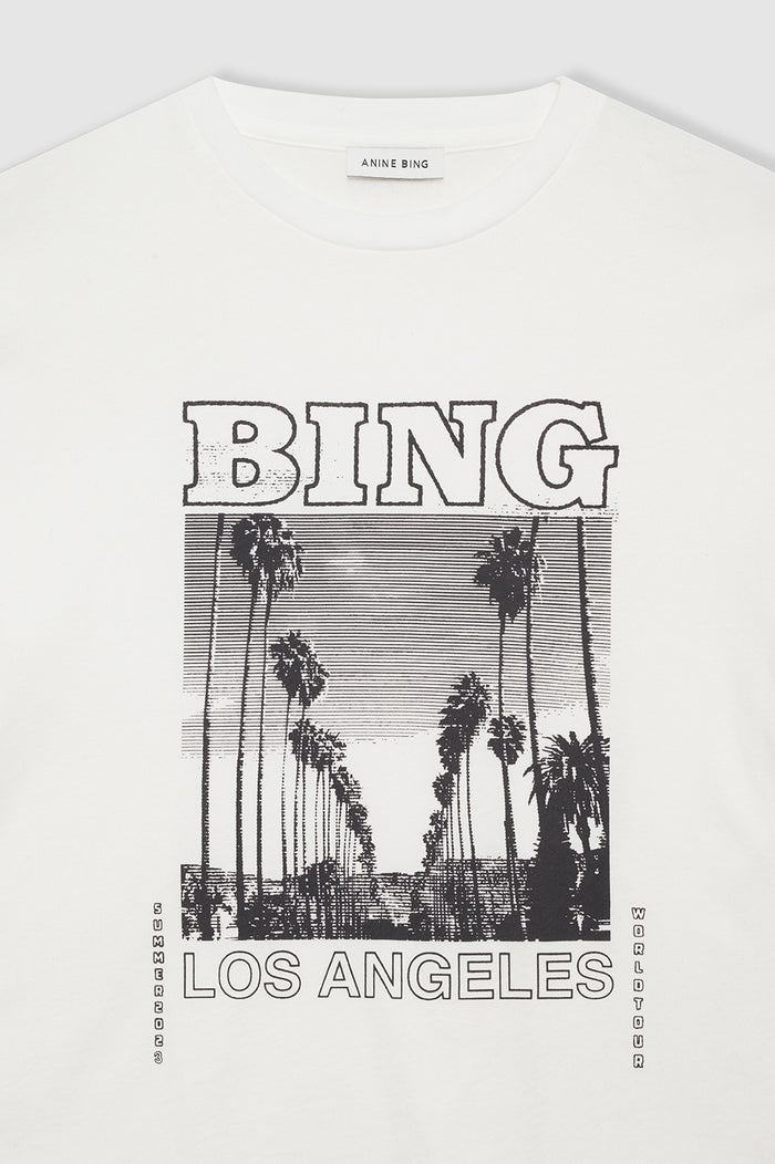 ANINE BING Louis Tee Bing Tour - Ivory