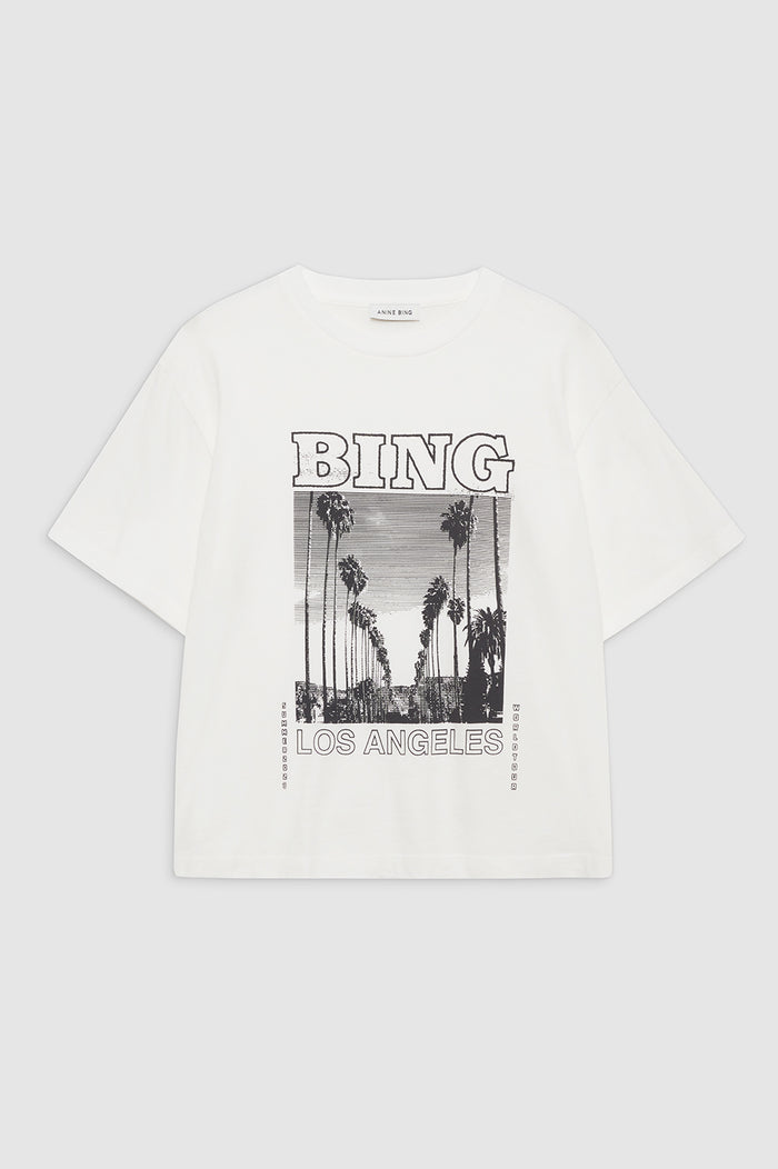 ANINE BING Louis Tee Bing Tour - Ivory