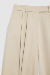 ANINE BING Lou Trouser - Beige - detail view