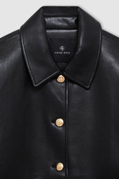 ANINE BING Luca Jacket - Black Recycled Leather