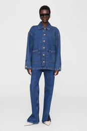 ANINE BING Luca Jacket - Clean Indigo Denim