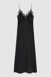 ANINE BING Magnolia Dress - Black - front view
