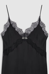 ANINE BING Magnolia Dress - Black - detail view