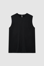 ANINE BING Malia Top - Black - front view