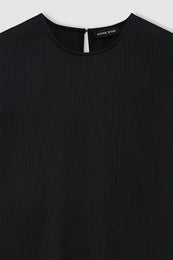 ANINE BING Malia Top - Black - detail view