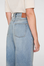 ANINE BING Manon Jean - Tux Blue - on model detail 