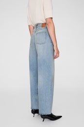 ANINE BING Manon Jean - Tux Blue - on model back view