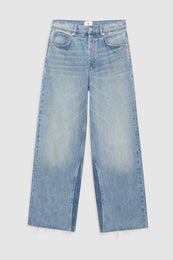 featured-img|ANINE BING Manon Jean - Tux Blue - front view