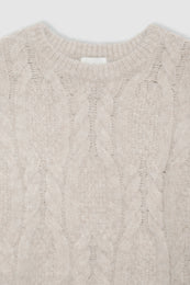 ANINE BING Marisol Sweater - Light Oat