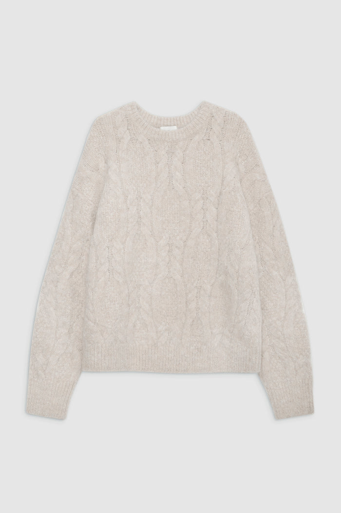 ANINE BING Marisol Sweater - Light Oat