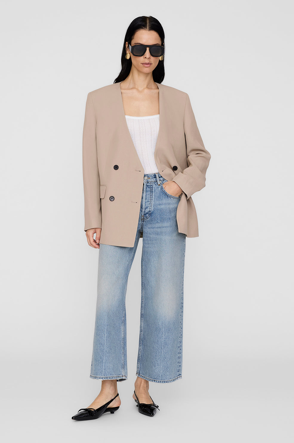 Maron Blazer - Fawn View 1