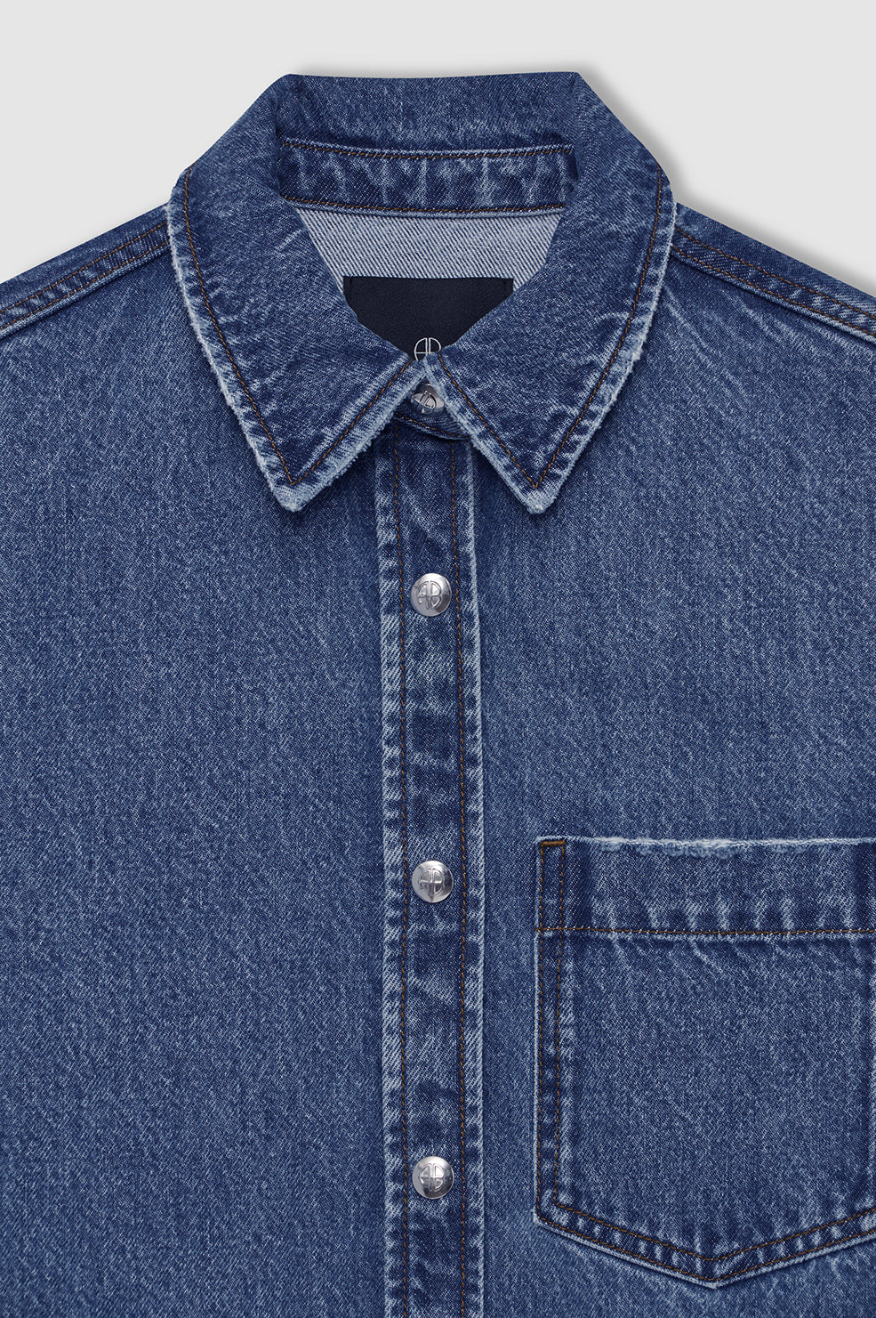 Mary Dress Long Sleeve - Freshwater Blue View 4