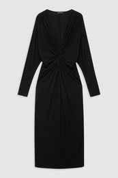 ANINE BING  Mathilde Dress - Black - front view