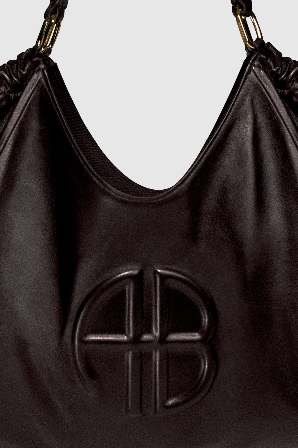 Medium Kate Tote - Dark Brown View 5