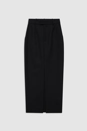 featured-img|ANINE BING Meredith Skirt - Black - Front View 