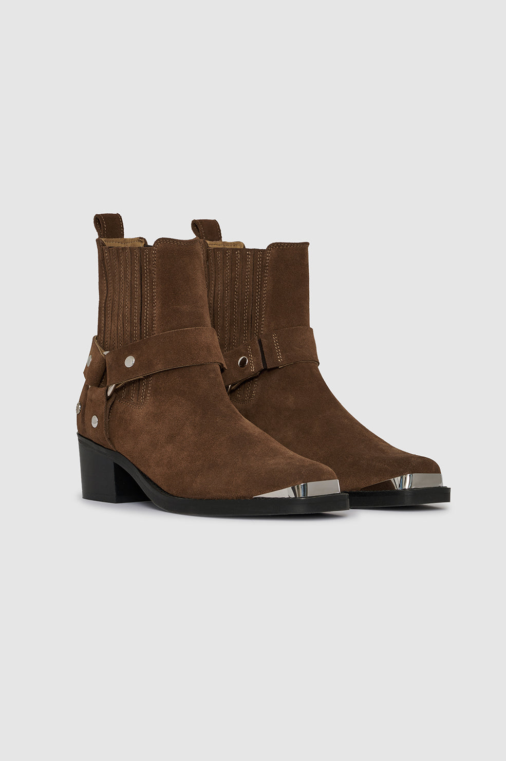 Mid Biker Boots - Black View 5