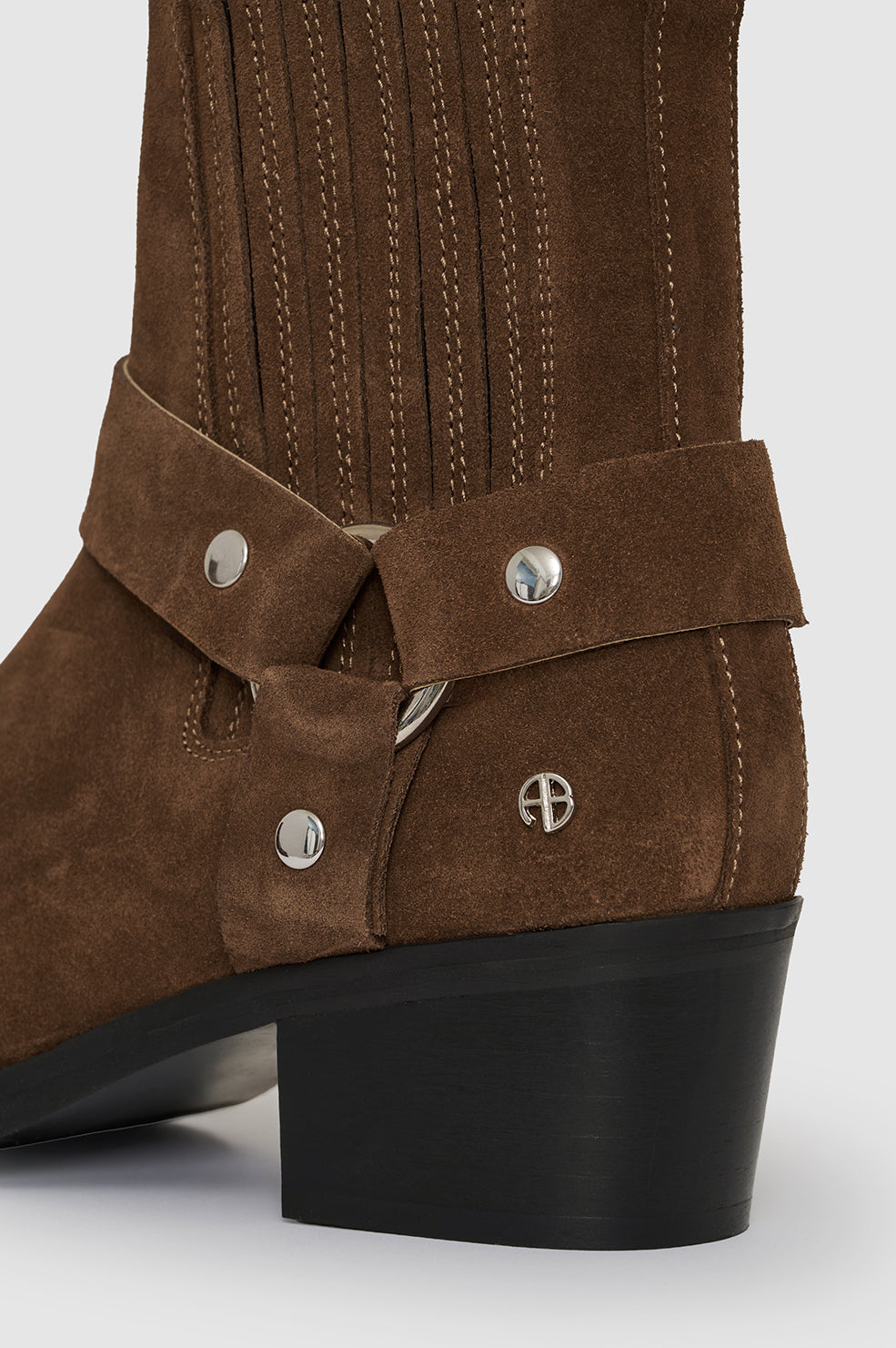 Mid Biker Boots - Black View 4