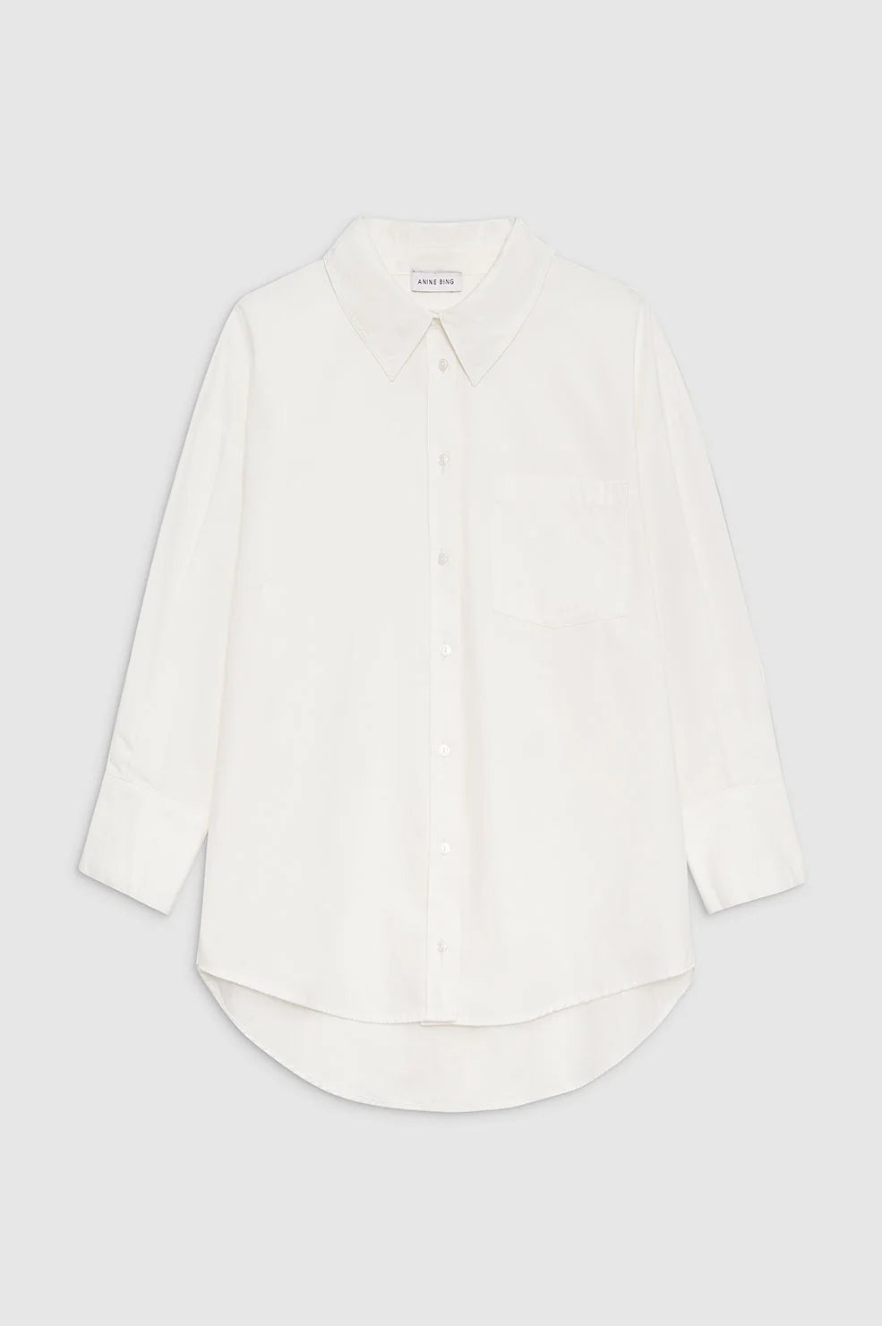 ANINE BING Mika Shirt - White