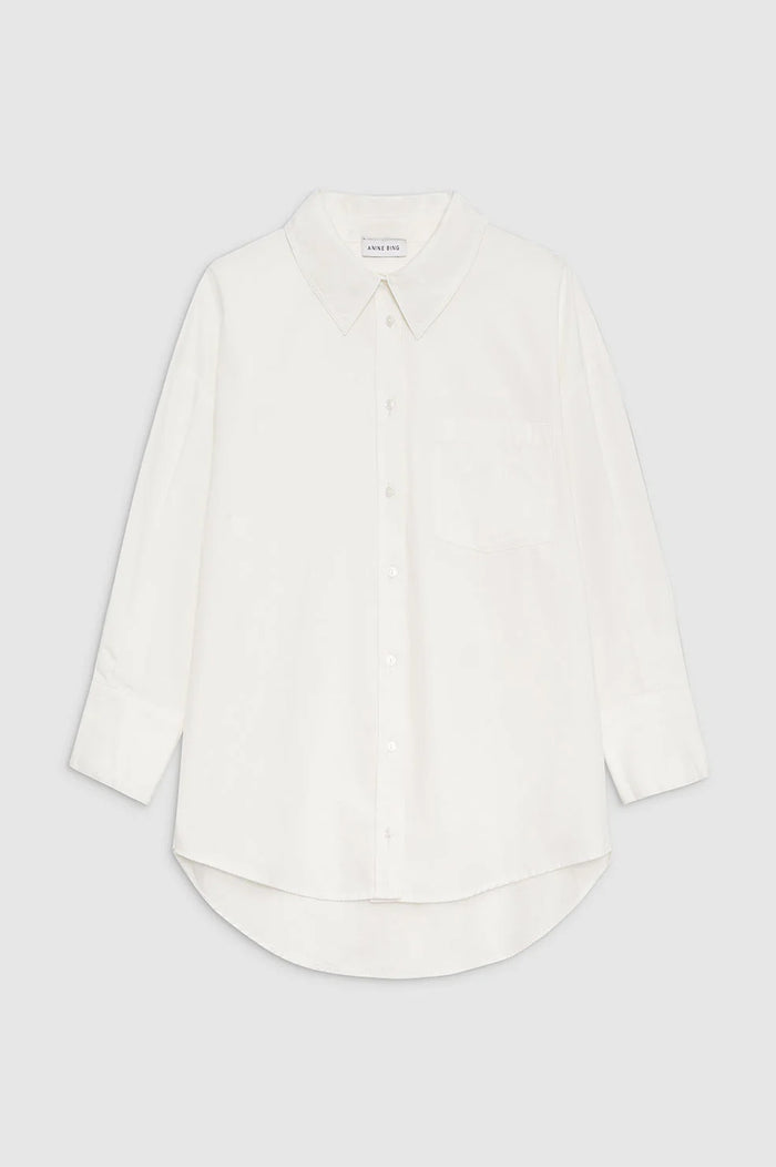 ANINE BING Mika Shirt - White