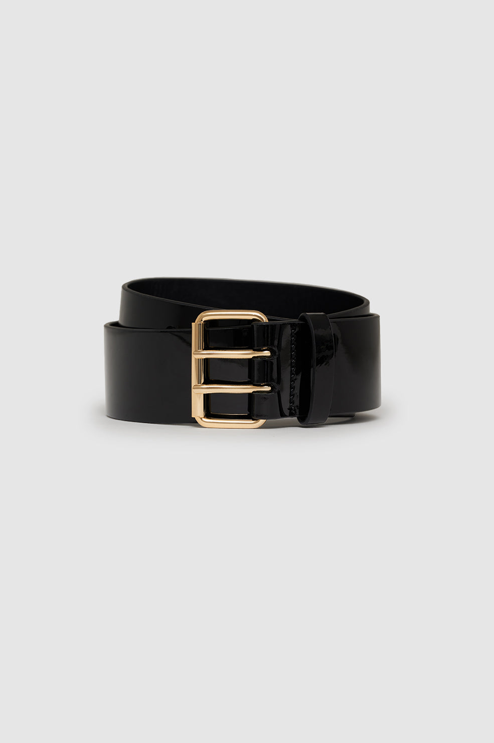 Mila Belt - Embossed Black View 3