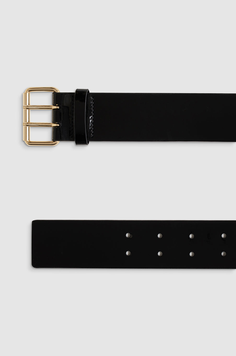 Mila Belt - Embossed Black View 5