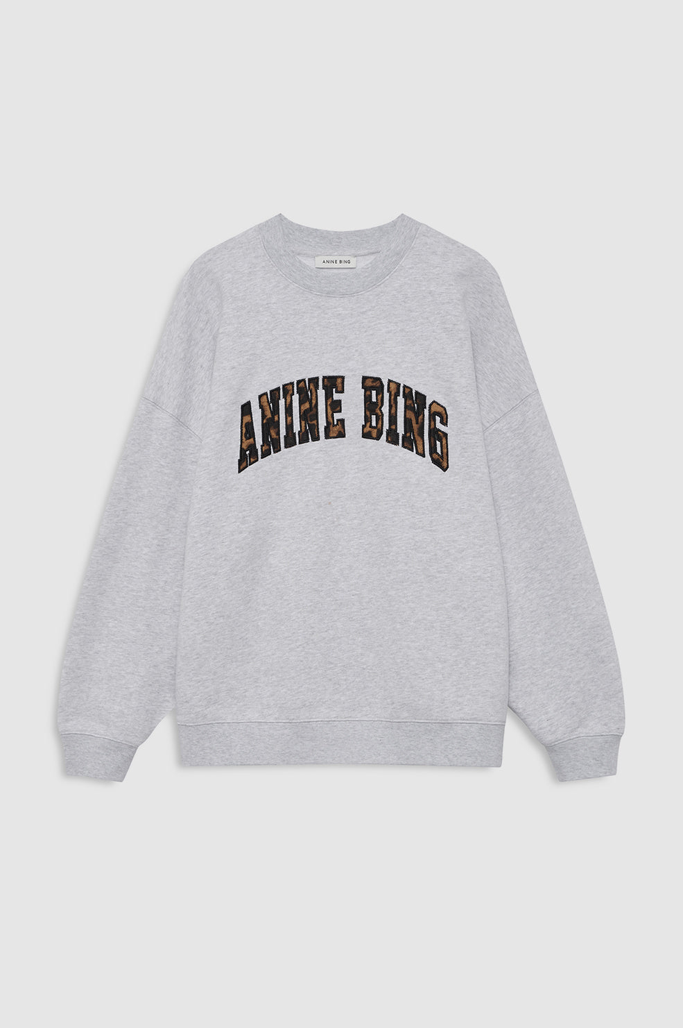 Miles Sweatshirt Waves - Heather Grey View 3
