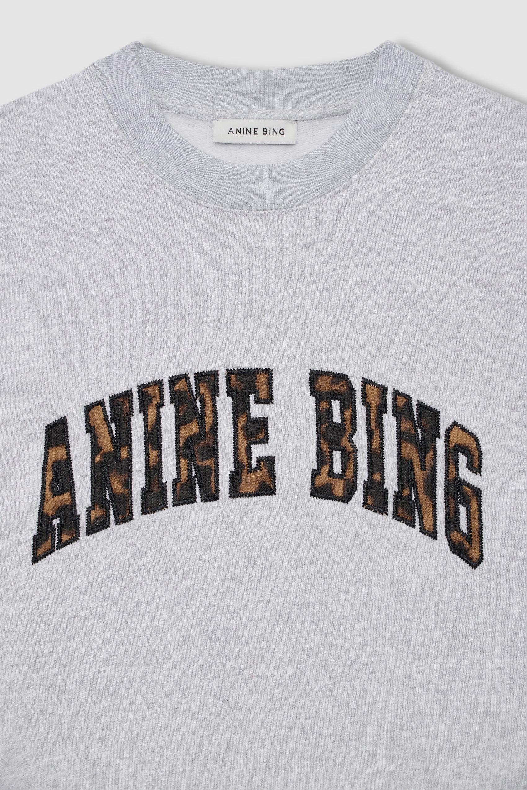Miles Sweatshirt Waves - Heather Grey View 4