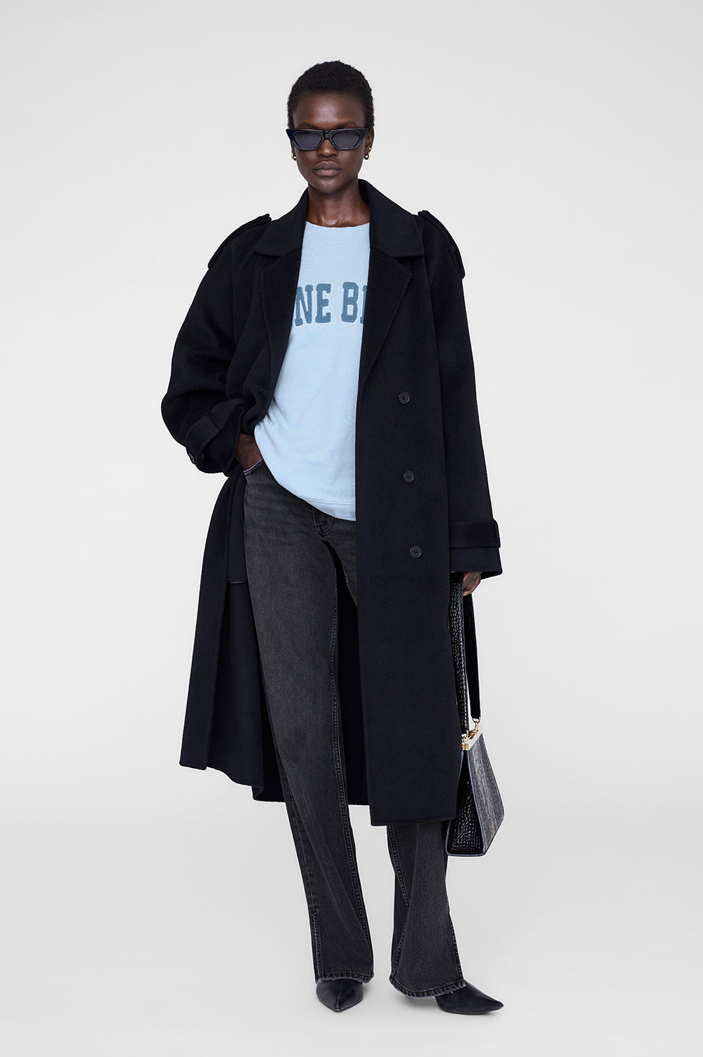 Miles Sweatshirt - Grey Leopard View 2