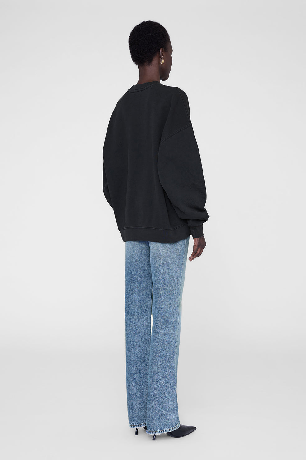 Miles Sweatshirt Chenille Signature - Cabernet View 2