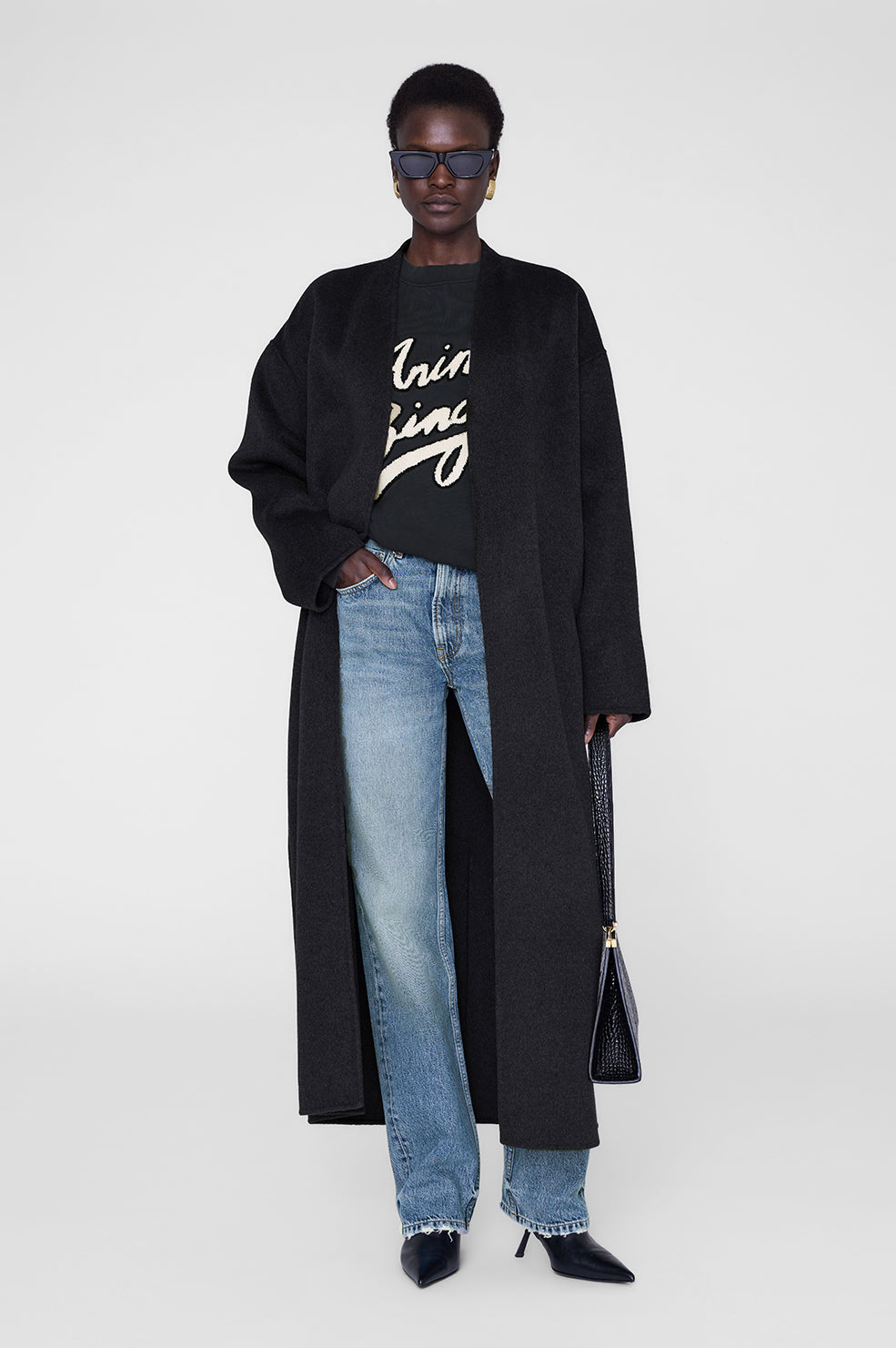 Miles Sweatshirt Chenille Signature - Cabernet View 5